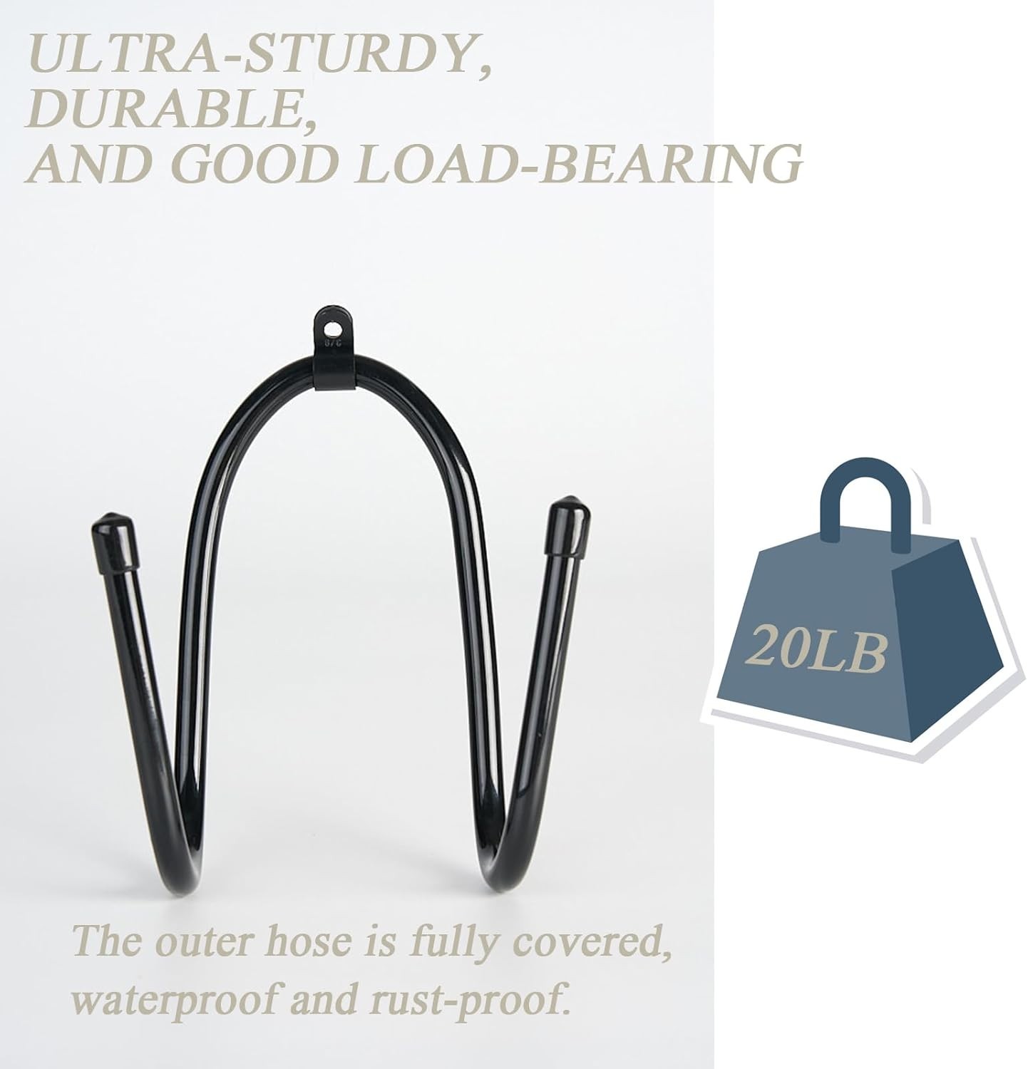 Multi-Purpose Adjustable Bow Hanger Wall Rack - Protects & Displays Bows
