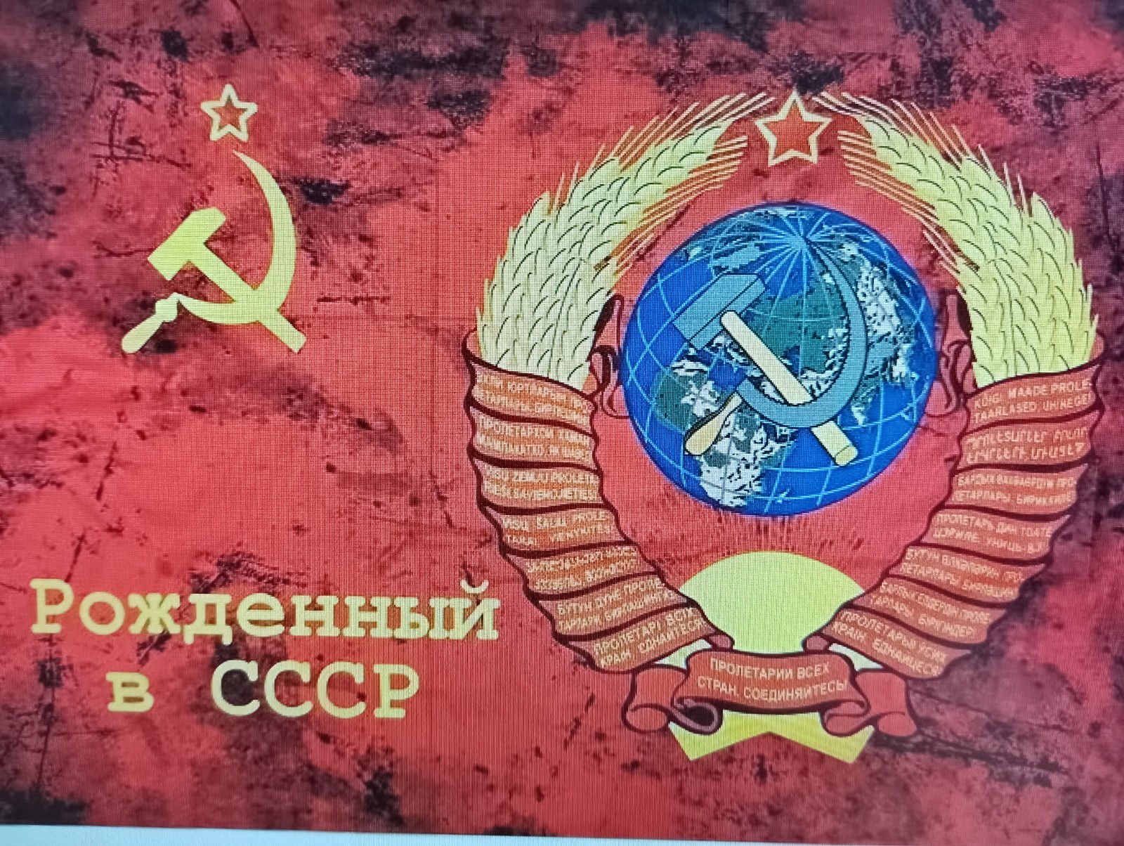 Vintage from the Soviet era, Tourist and Service Passport, Male.