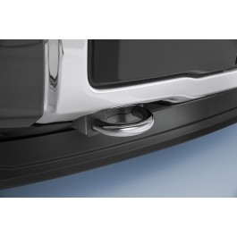 FORD F-150 2015-2026 Steel Recovery Truck Trailer Tow Hook Pair w/ Chrome Finish