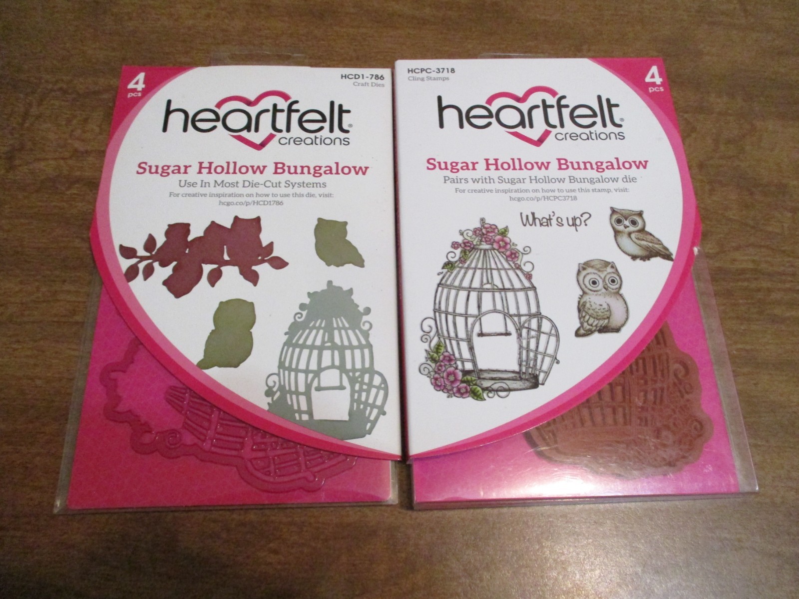 HEARTFELT CREATIONS SUGAR HOLLOW BUNGALOW STAMPS & CRAFT DIES