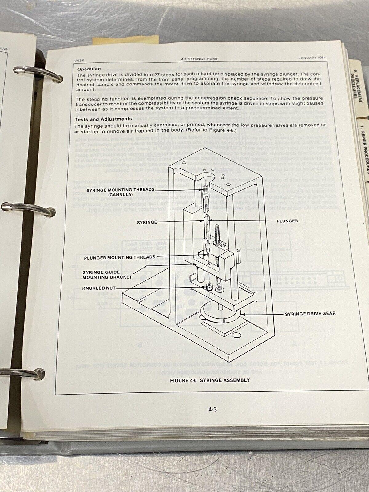 Waters WISP - Users Guide / Instructions Manual