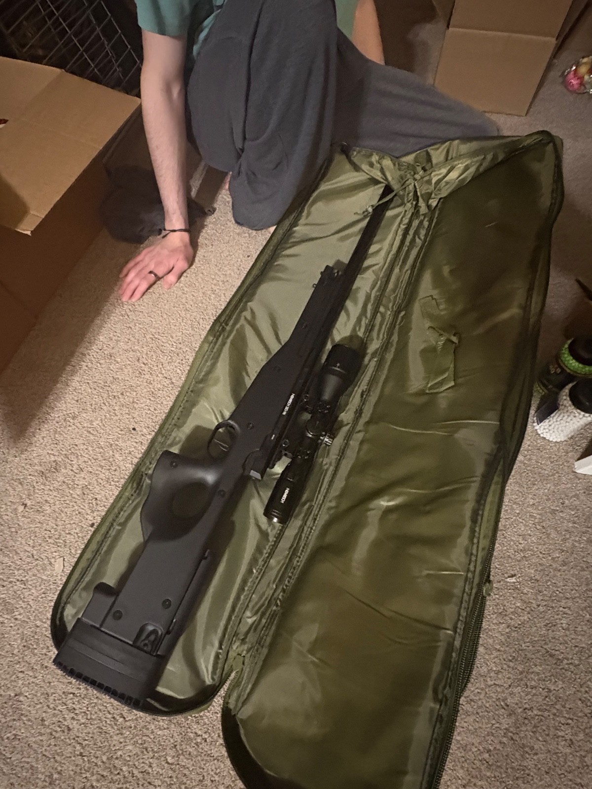 Airsoft Sniper Rifle and Accessories