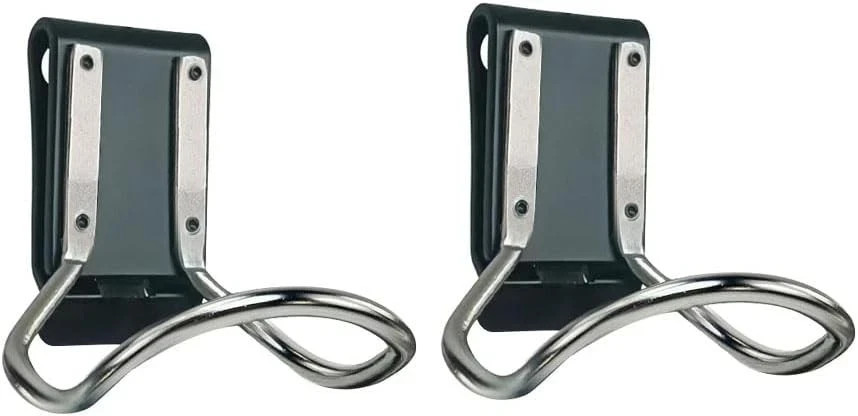 2PCS Hammer Holder Durable Hammer Waist Bag Holder Made of Stainless Steel an...
