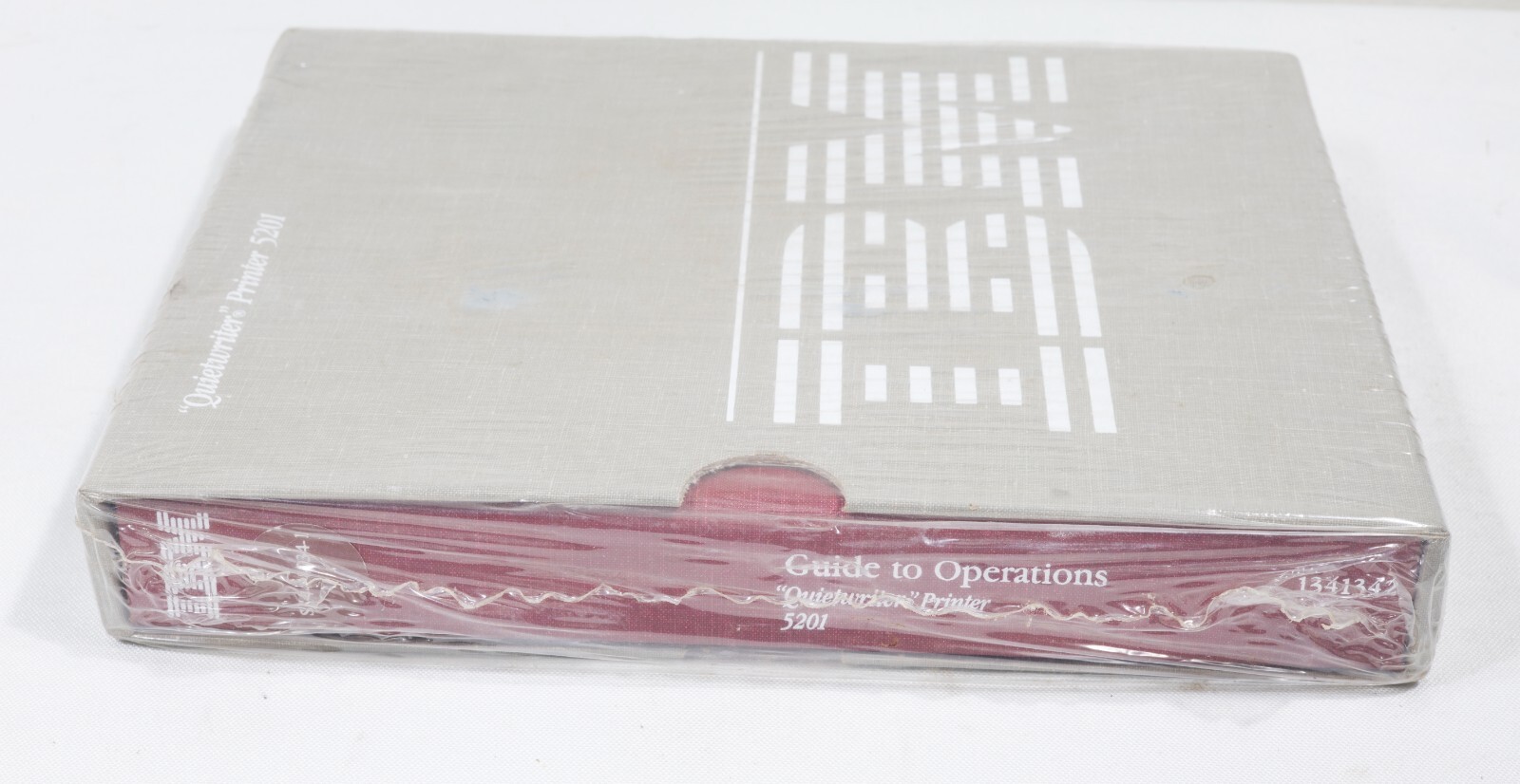 Vintage IBM 1341342 QuickWriter Printer 5201 Guide to Operations ST533B29 NEW