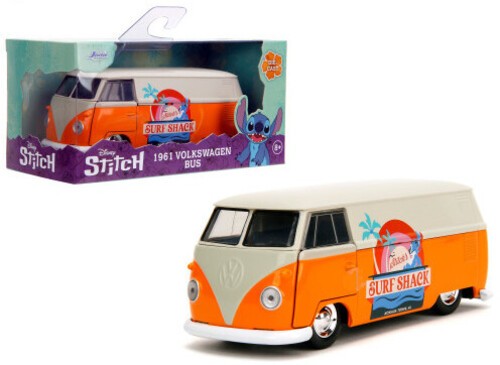 Jada Toys - 1:32 Disney Stitch - Hollywood Rides - '61 VW Bus [Used Very Good To
