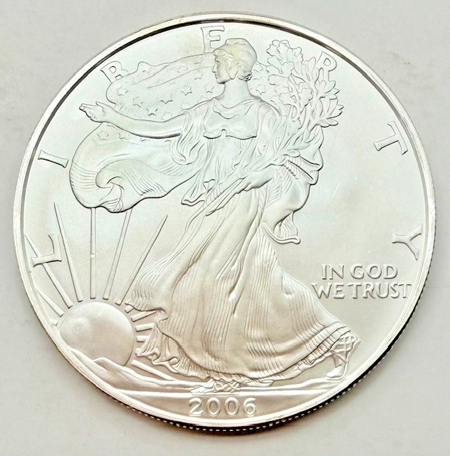 2006 American Silver Eagle 1 Oz Dollar Coin