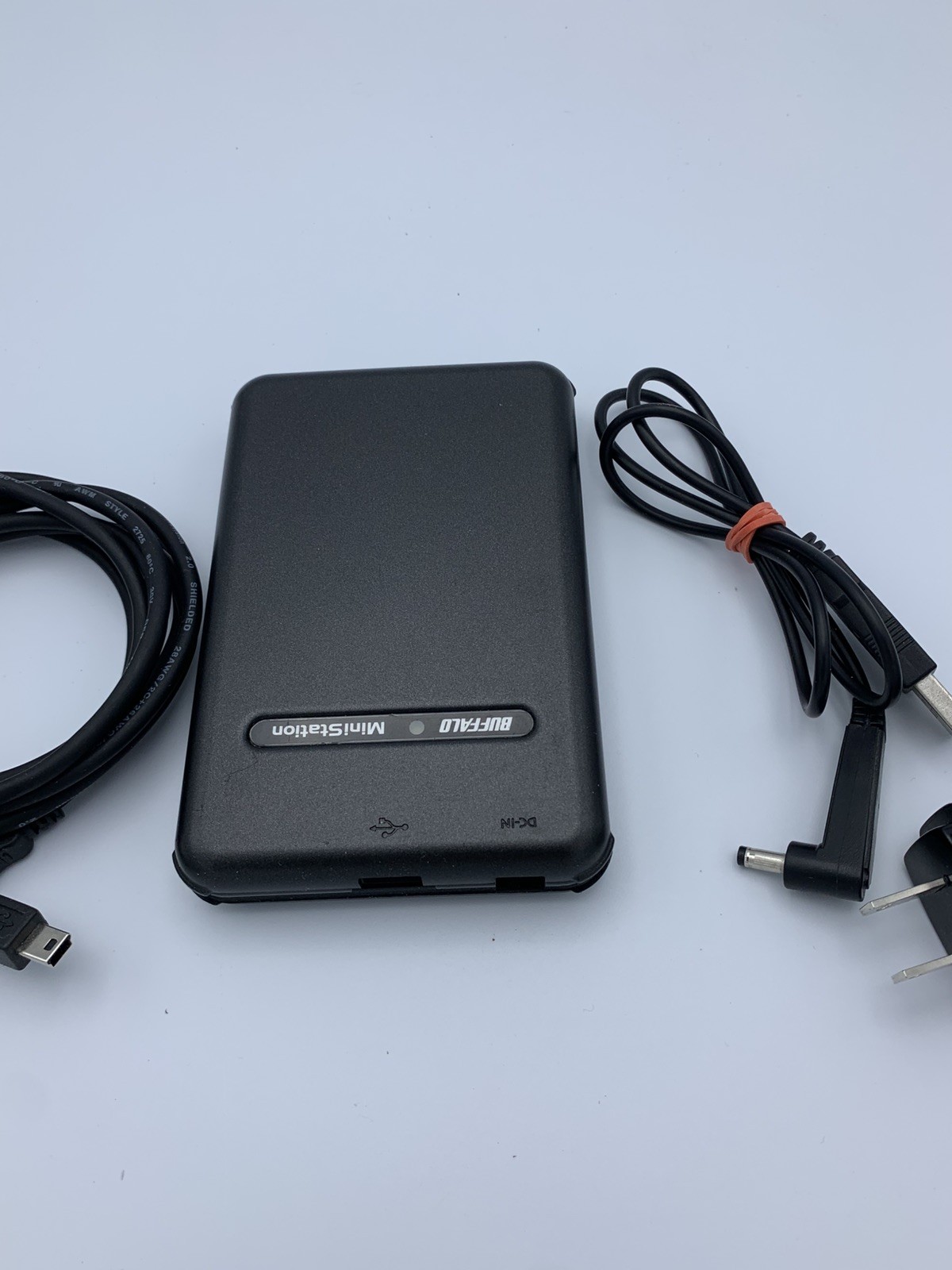 BUFFALO 300GB MINISTATION EXTERNAL HARD DRIVE station USB