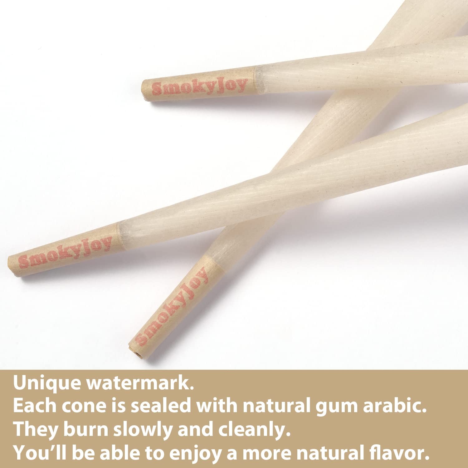100 Pack 1 1/4 Size Cones Rolling Papers Pre Rolled Paper Cones - Pr