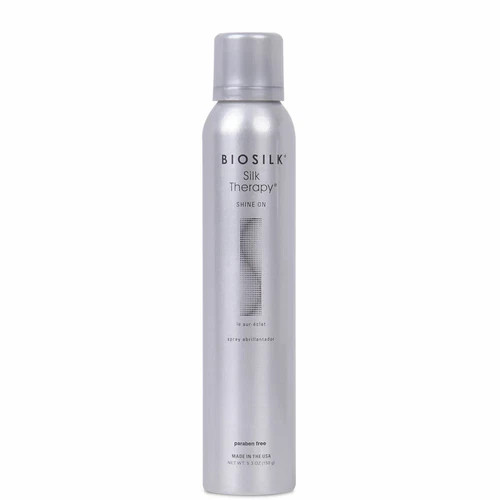 Biosilk Silk Therapy Shine On Spray 5.3 oz - 2 PACK - FREE SHIPPING