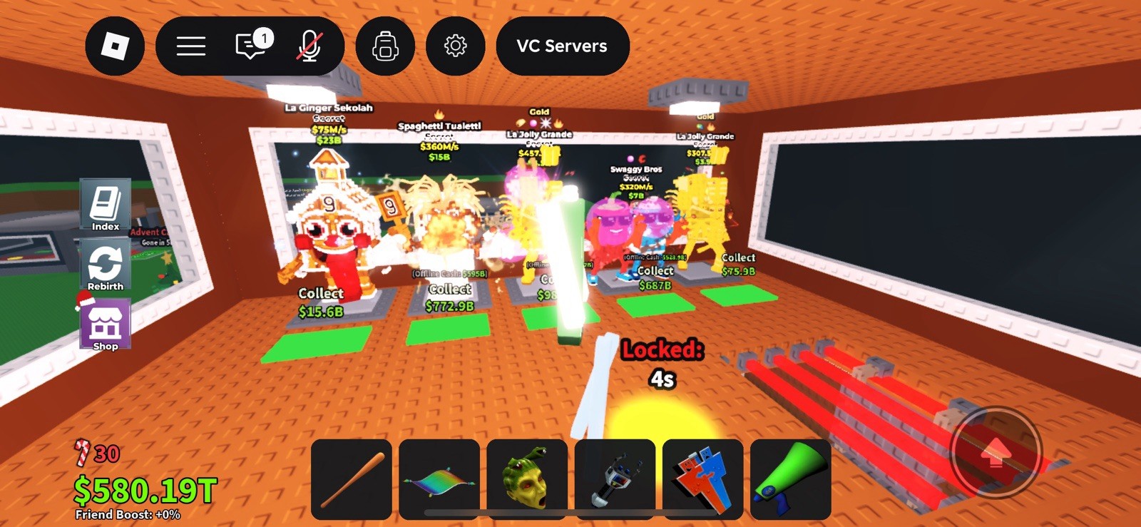 Brain rots really good 10 for 1 50 for all