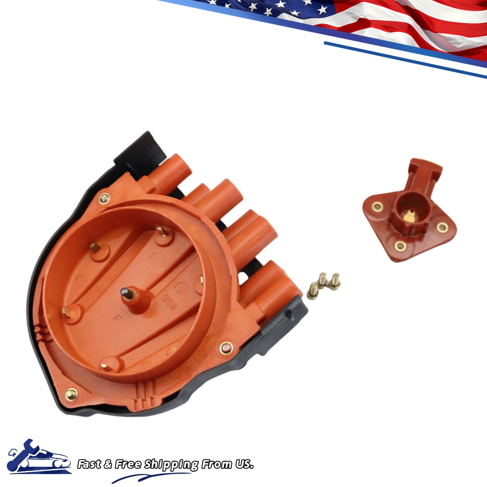 Ignition Distributor Rotor & Cap Kit Fits BMW E23 E24 E28 E30 E31 E32 E34 US