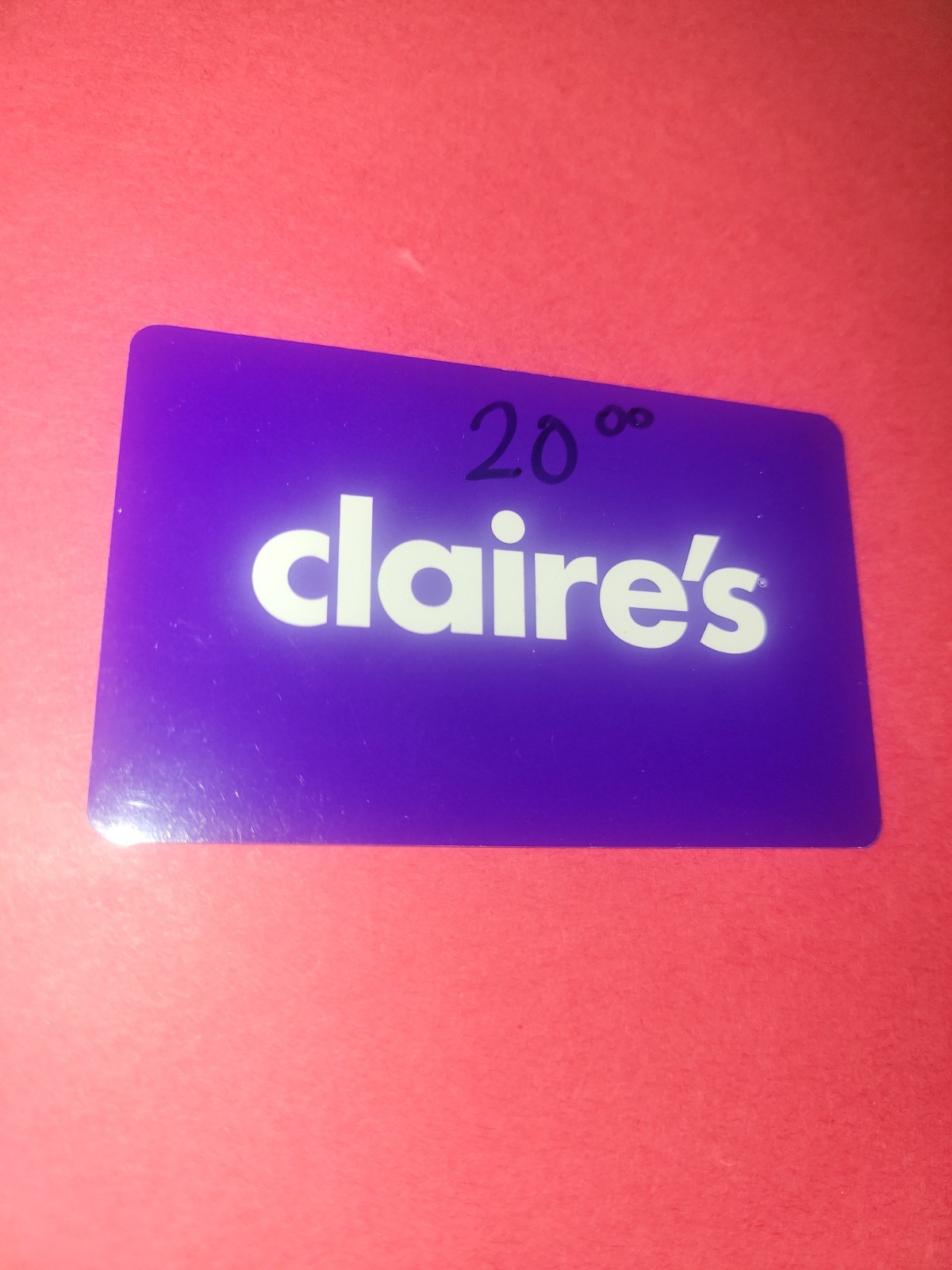 Claire's $20 Gift Card - US Nationwide & Puerto Rico, No Expiration