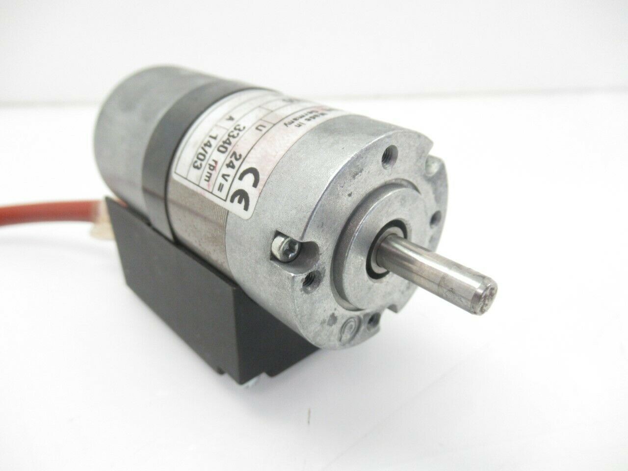 BG40X25ME522 -Dunkermotoren Servo Motor W/Reduction Head , Encoder (Used tested)