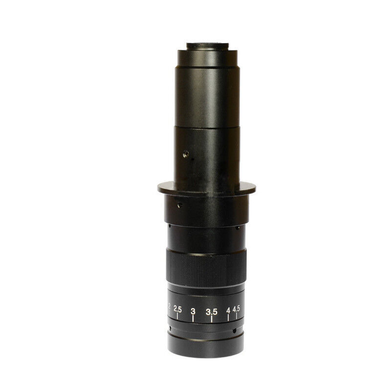 180X Optical Lens Zoom C-Mount CCD for Industrial Microscope USB Camera 0.7-4.5X