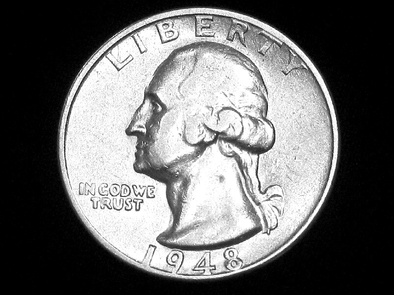 1948-S Washington Quarter --- Almost Uncirculated