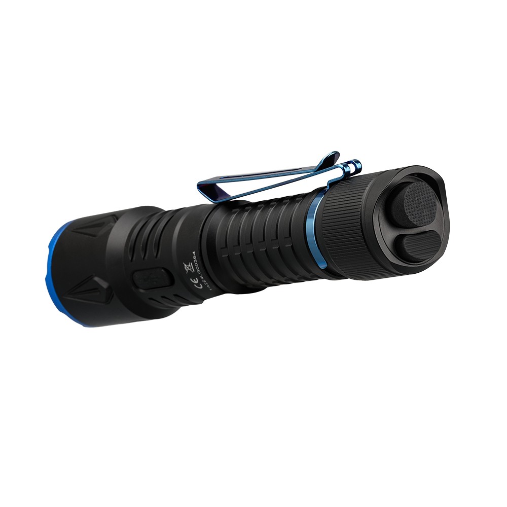 Trustfire 2000 LM Dual-Tail-Switch led Tactical Flashlight One-Touch Strobe US