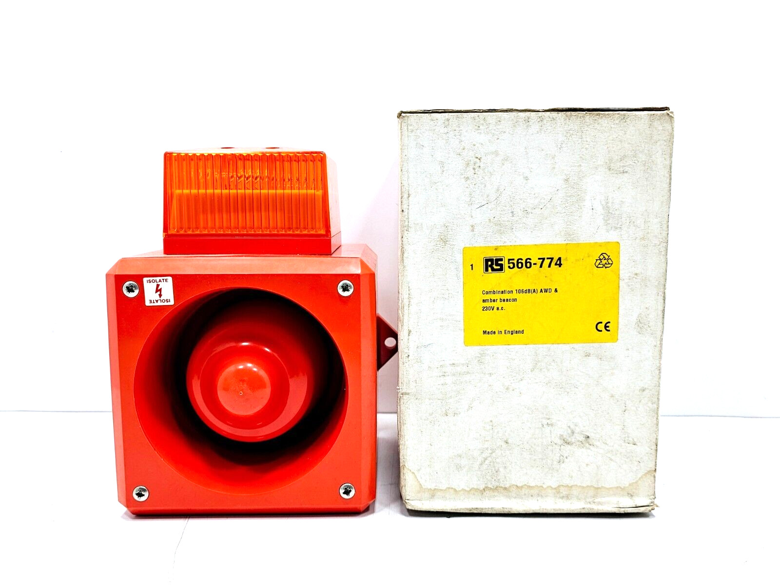 RS 566-774 ALARM SOUNDER/BEACON