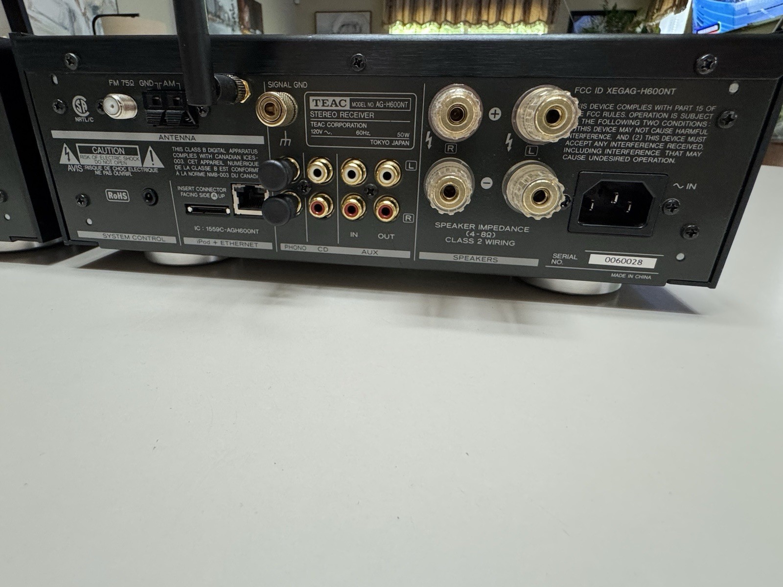 TEAC AG-H600NT / PD-H600 Receiver - CD Player combo