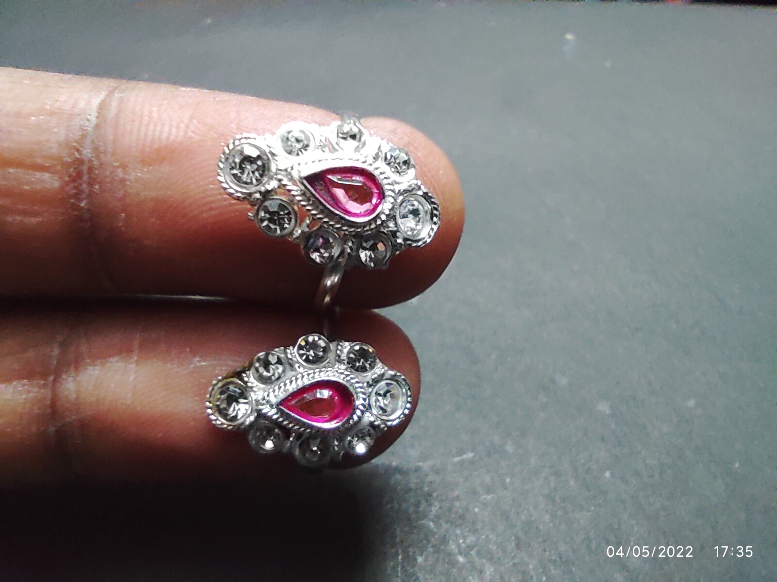 Indian designer ethnic bridal silver tone boho hippie bichiya toe ring set 06