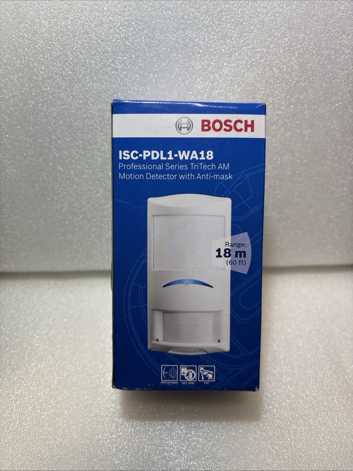 Brand New Bosch ISC-PDL1-WA18 Professional Series TriTech AM Motion Detector