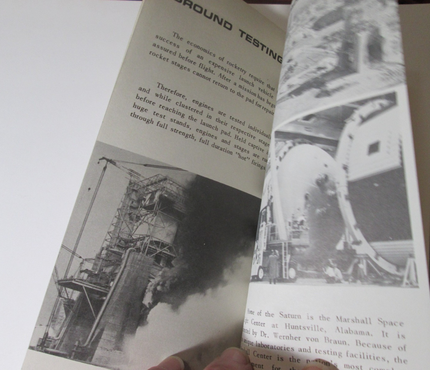 1960's NASA Saturn V Rocket Brochure