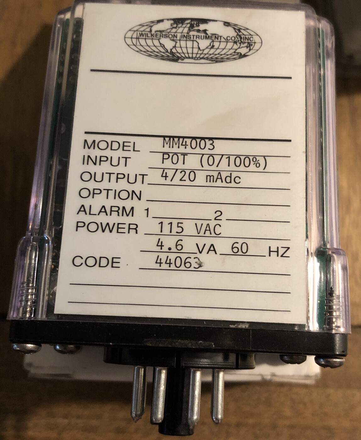MIGHTY MODULE MM4003 ISO 8VDC POTENTIOMETER TRANSMITTER