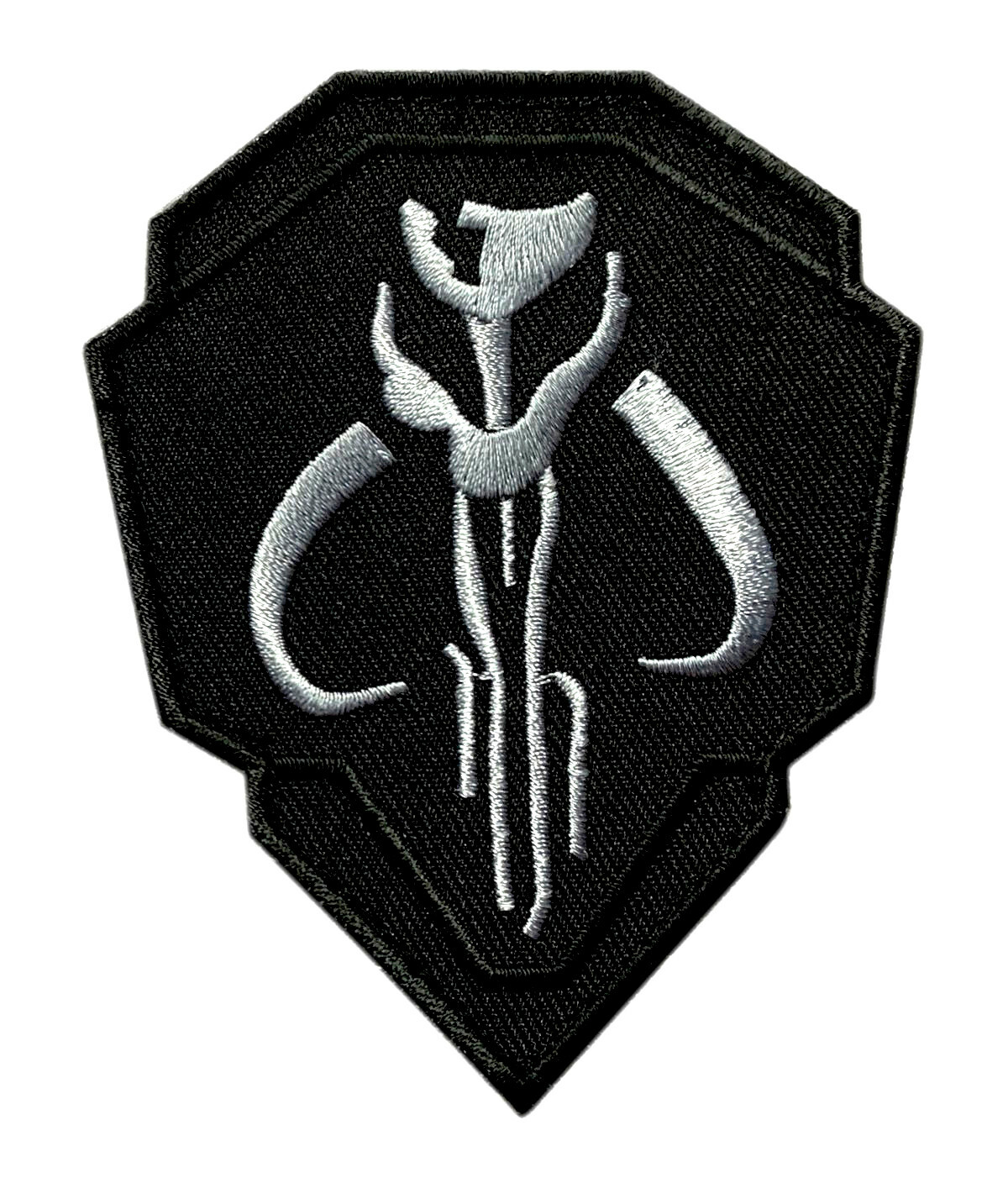 Mandalorian Bounty Hunter Boba Shield Patch [Hook Fastener - SW15