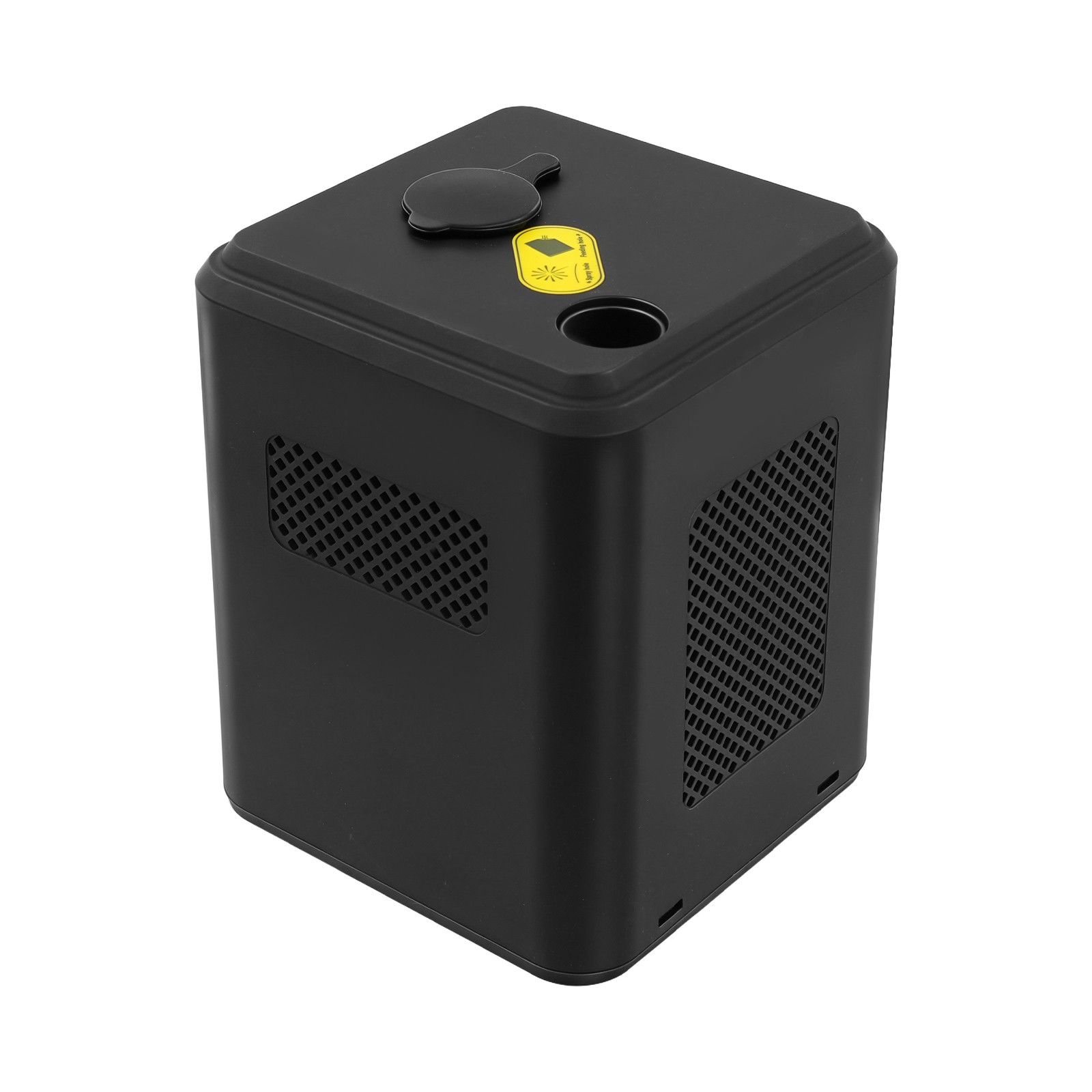 Black Electronic Stage Effect Light Device w/Remote,350W Mini Cold Spark Machine