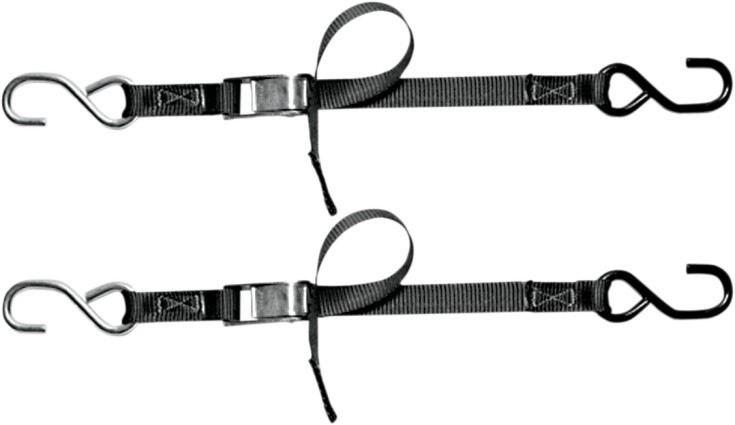 Steadymate Cinchtite 1 1" x 5' Tie Downs w/Hooks (15464)