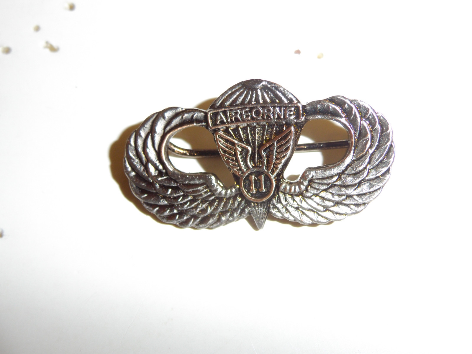 b0340 post WW 2 Occupation 11th Airborne Division Jump Wing Japan Sendia B1D25