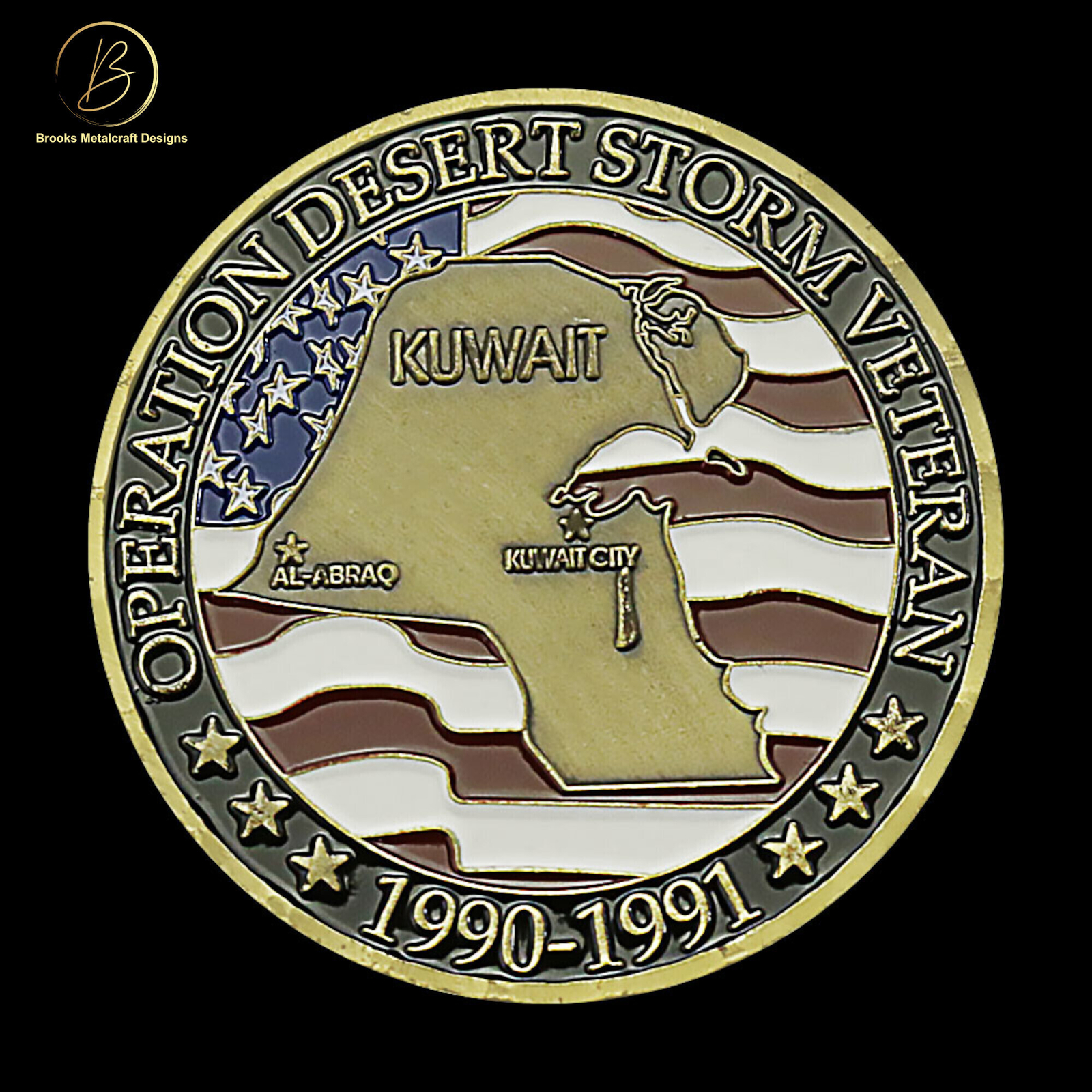 Operation Desert Storm Veteran Challenge Coin