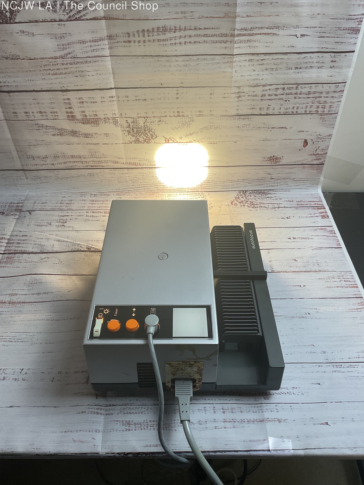 Rollei P 350A Slide Projector With Controller and Manual TESTED WORKS