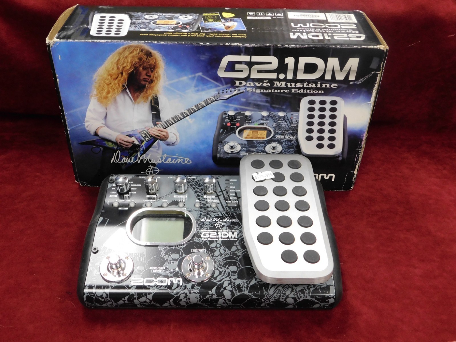 Zoom G2.1DM Dave Mustsine Multi Effects Pedal *Ships in Original Box!