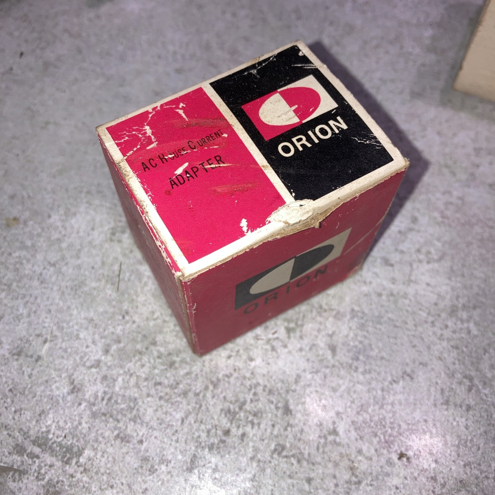 Orion AC House Current Adapter 6.5V.D.C. 2.5mm Transistor Radio Power Supply?
