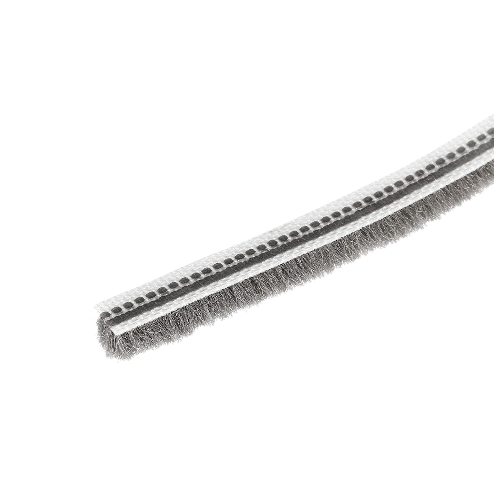 1/4x1/4 Inch x 32.8FT Brush Seal Weather Stripping Card Slot Door Window