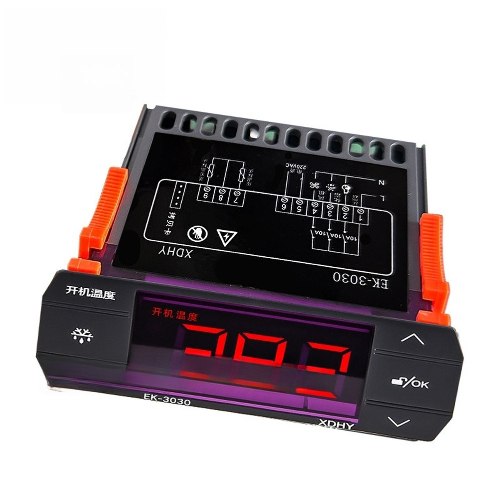 EK3030 Controller for Refrigeration IP65 Panel Mount Sensor 10A/220VAC