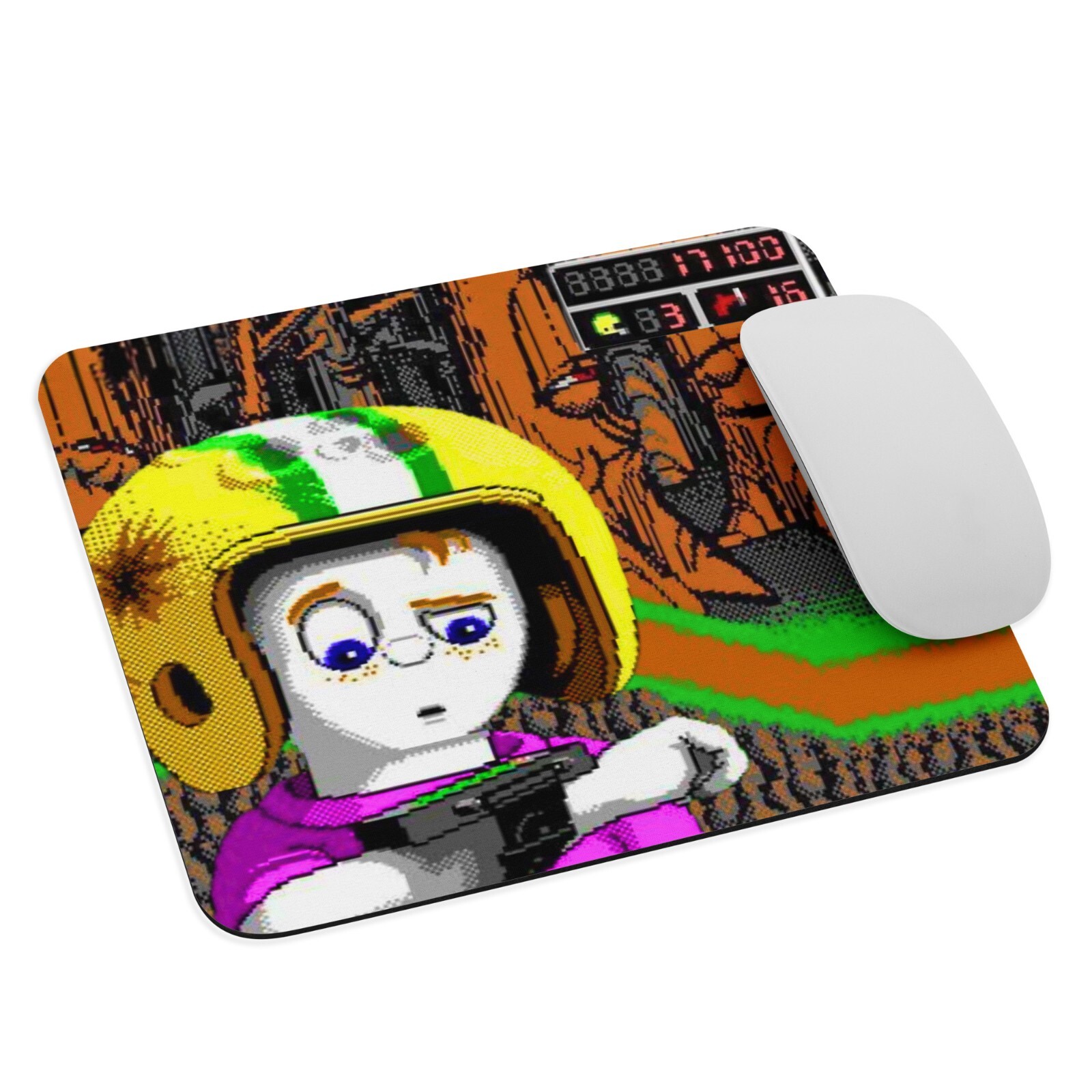 COMMANDER KEEN PC Dos Game  - Mouse Pad NEW 9.5" x 7.75" Non Slip.