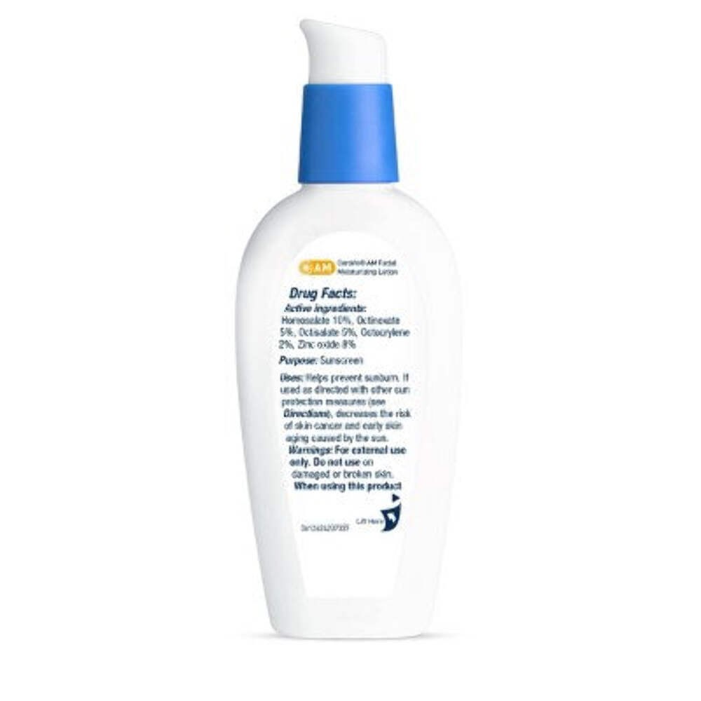 CeraVe Moisturizer Sunscreen AM Facial Lotion Normal to Dry SPF30 2oz - Imperfec