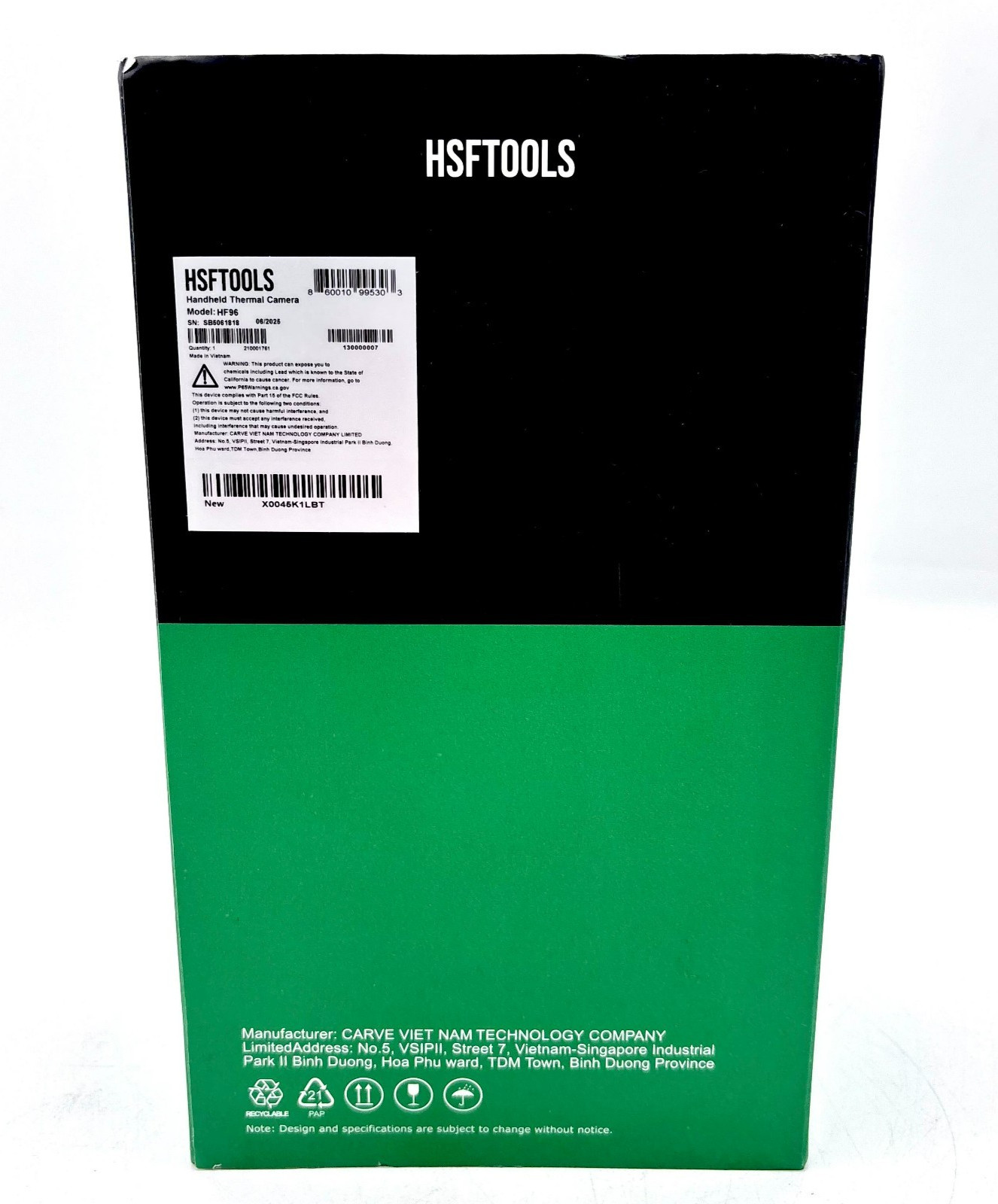 Handheld Thermal Camera HSFTOOLS (96x96 Resolution) - Model HF96
