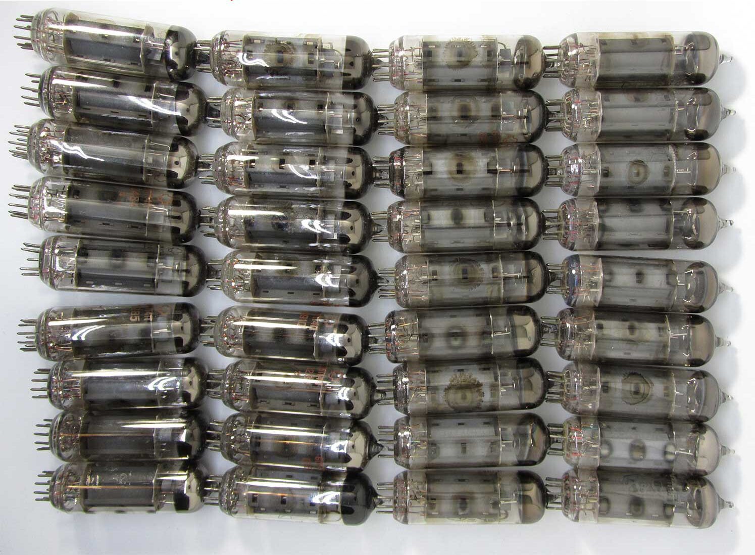 8 pcs MATCHED SET 6P14P USSR vintage tubes ~ EL84  6BQ5 Free shipping worldwide