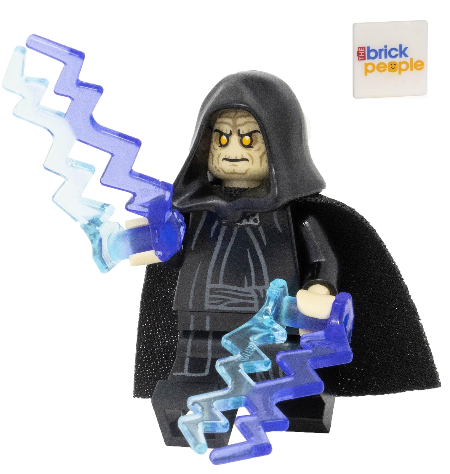 LEGO Star Wars: Emperor Palpatine Minifigure with Force Bolts (Figure 1.7 inches