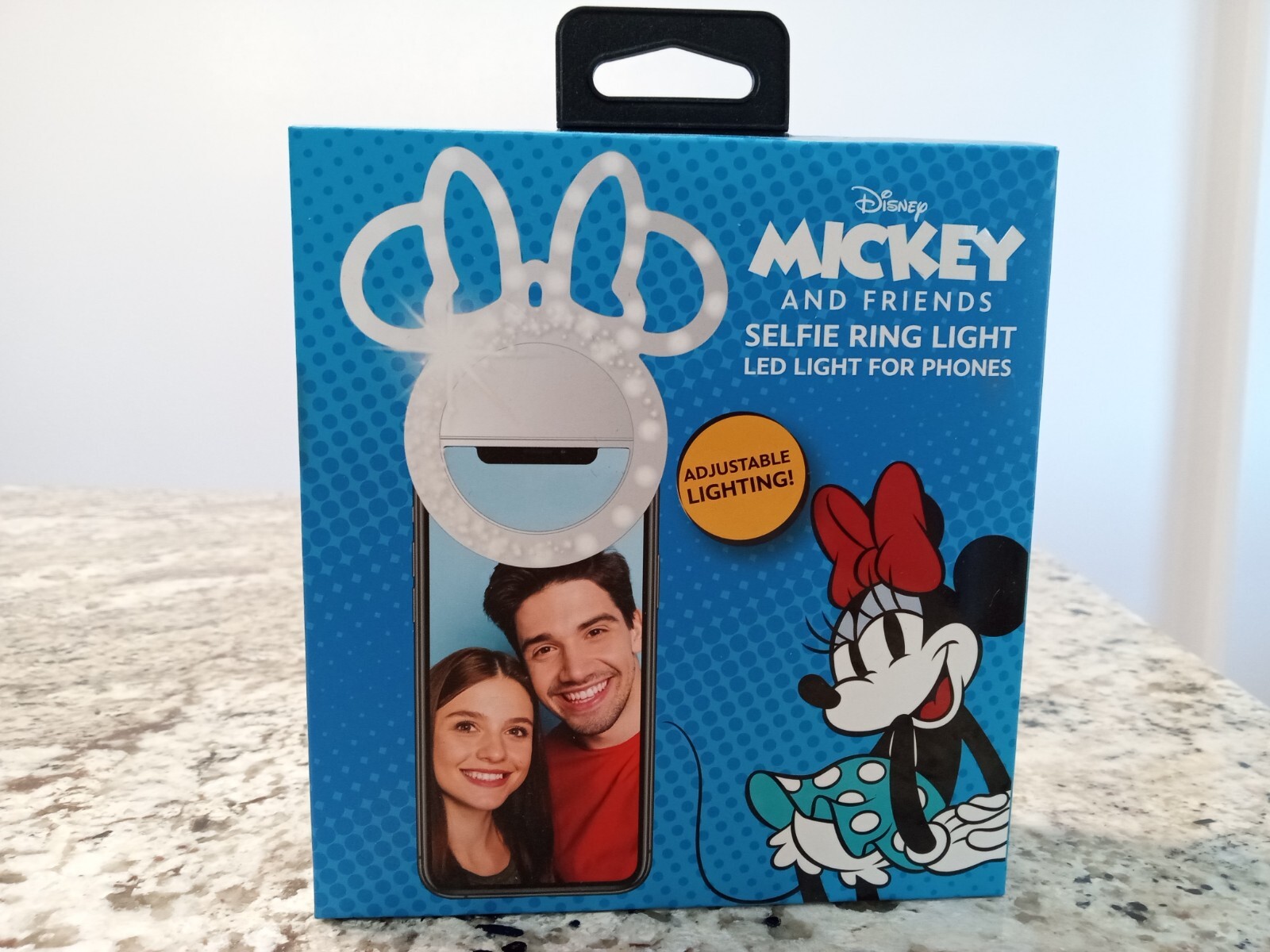 Disney Mickey Mouse And Friends Selfie Ring LED Light For Cellphone  MINNIE