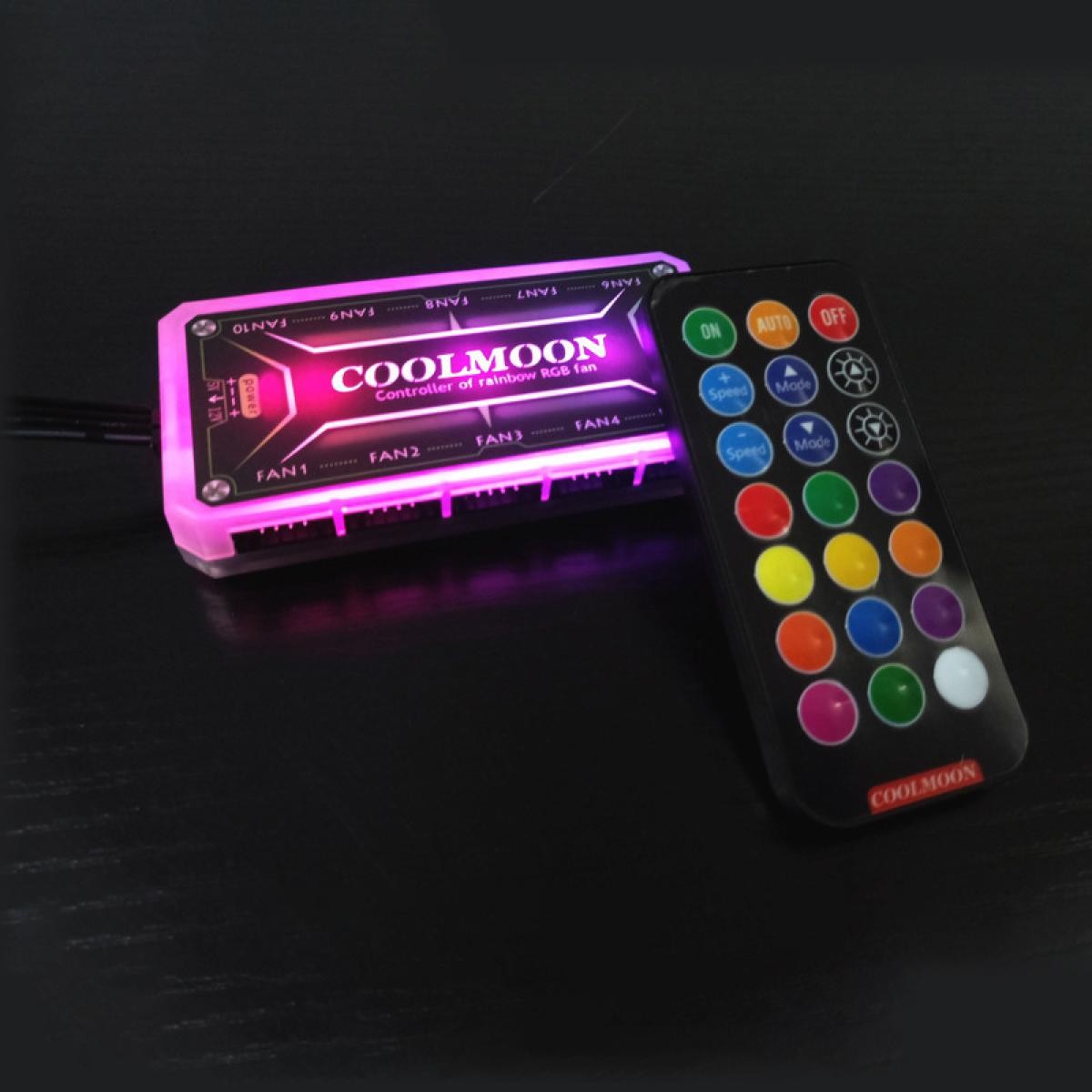 Remote Control Controller With Cable For RGB Cooling Fan Intelligent Controller