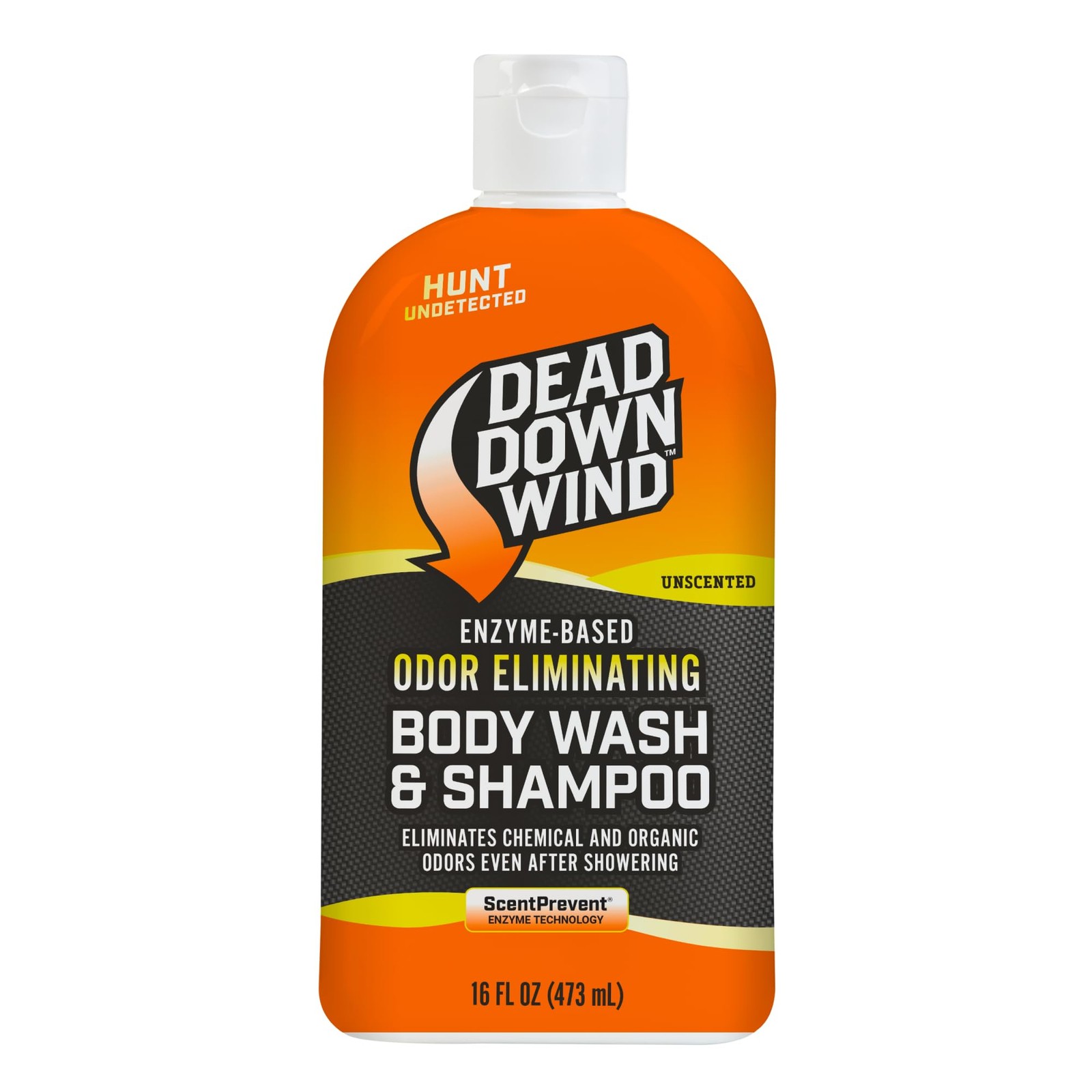 Body & Hair Soap, 16 oz Bottle, Unscented, Soap for Odors, Hunting Accessorie...