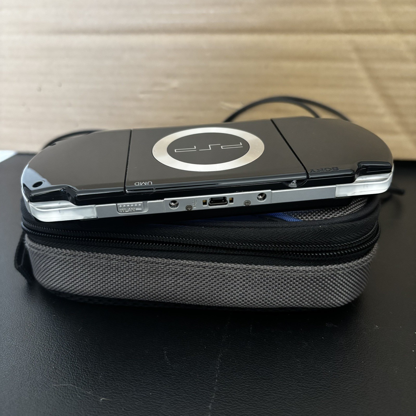 Sony PSP-2001 Piano Black PlayStation Portable Bundle