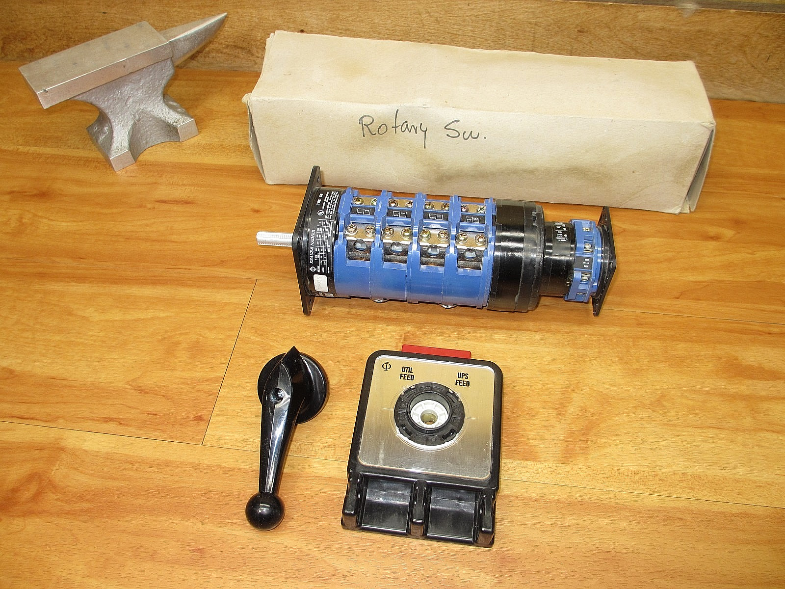 Kraus & Naimer C80 C340201 *NEW* Rotary Switch 100amp 600V
