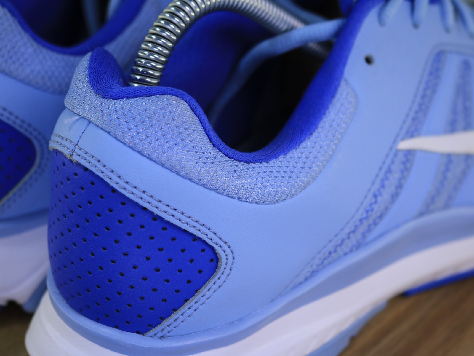 Nike Dart XII Shoes Blue White Running Sneakers Gym Sport 831535-403 Women Sz 11