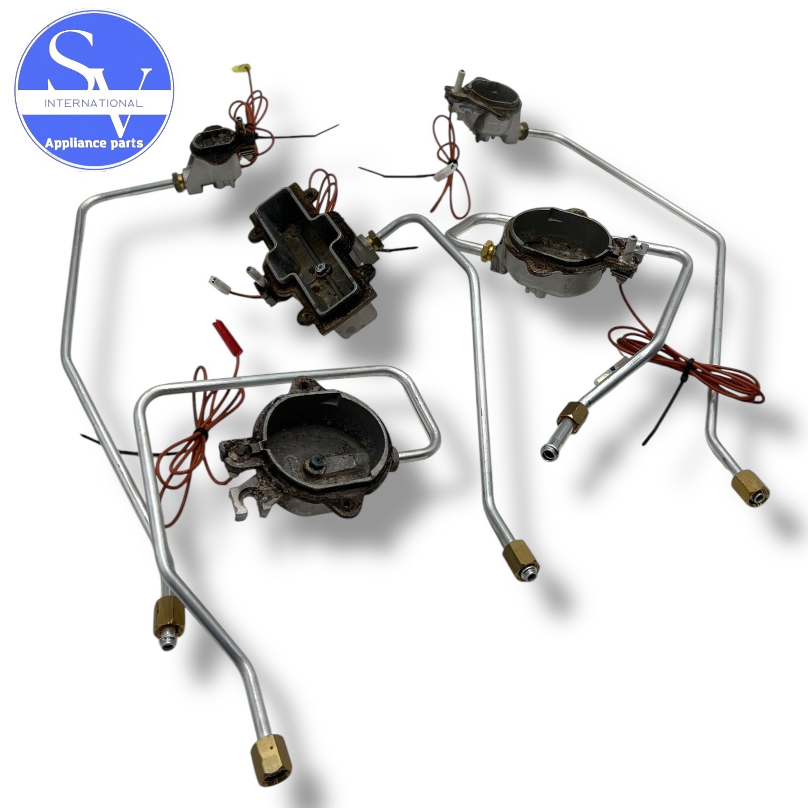 Samsung Range Burner Cup DG62-00059A DG62-00058A DG62-00060B DG62-00061A (SET 4)