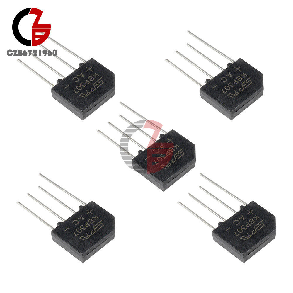 20PCS 3A/700V KBP307 Rectifier Flat bridge Bridge Rectifier