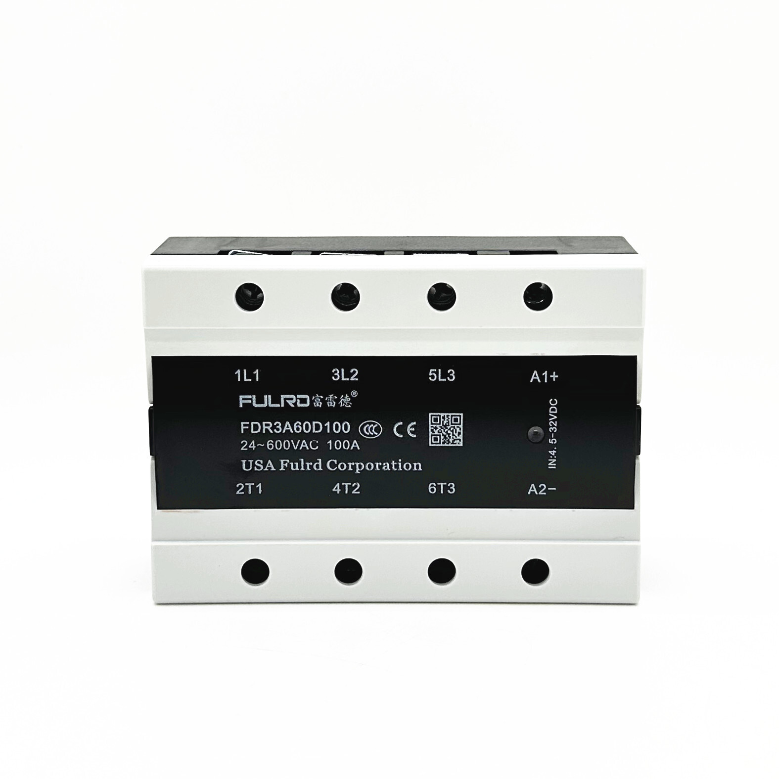 FULRD Three-phase Solid State Relay FDR3A60D100 100A DC-AC 24-600VAC
